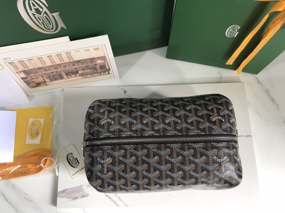 Goyard Cosmetic Bag Grey