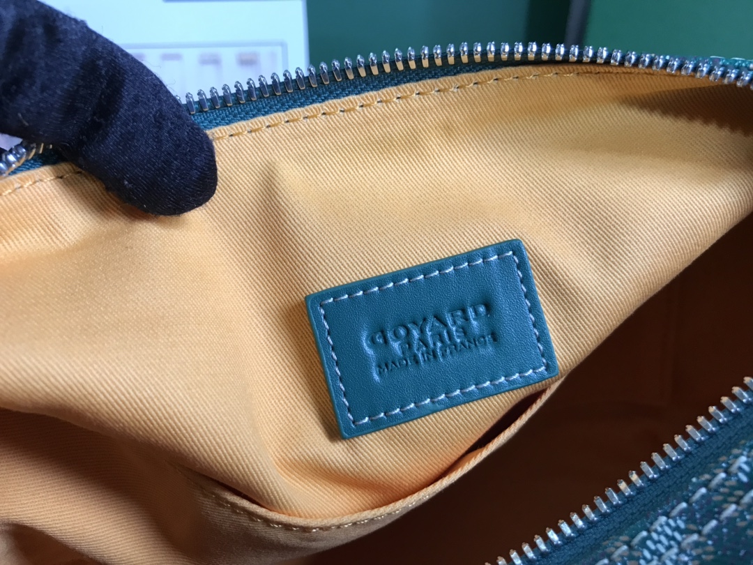 Goyard Cosmetic Bag Green