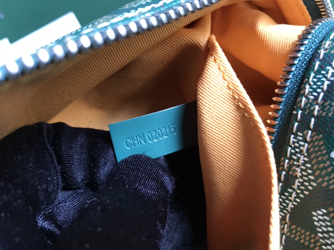 Goyard Cosmetic Bag Green
