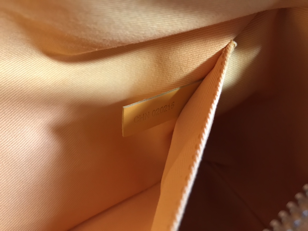 Goyard Cosmetic Bag Yellow
