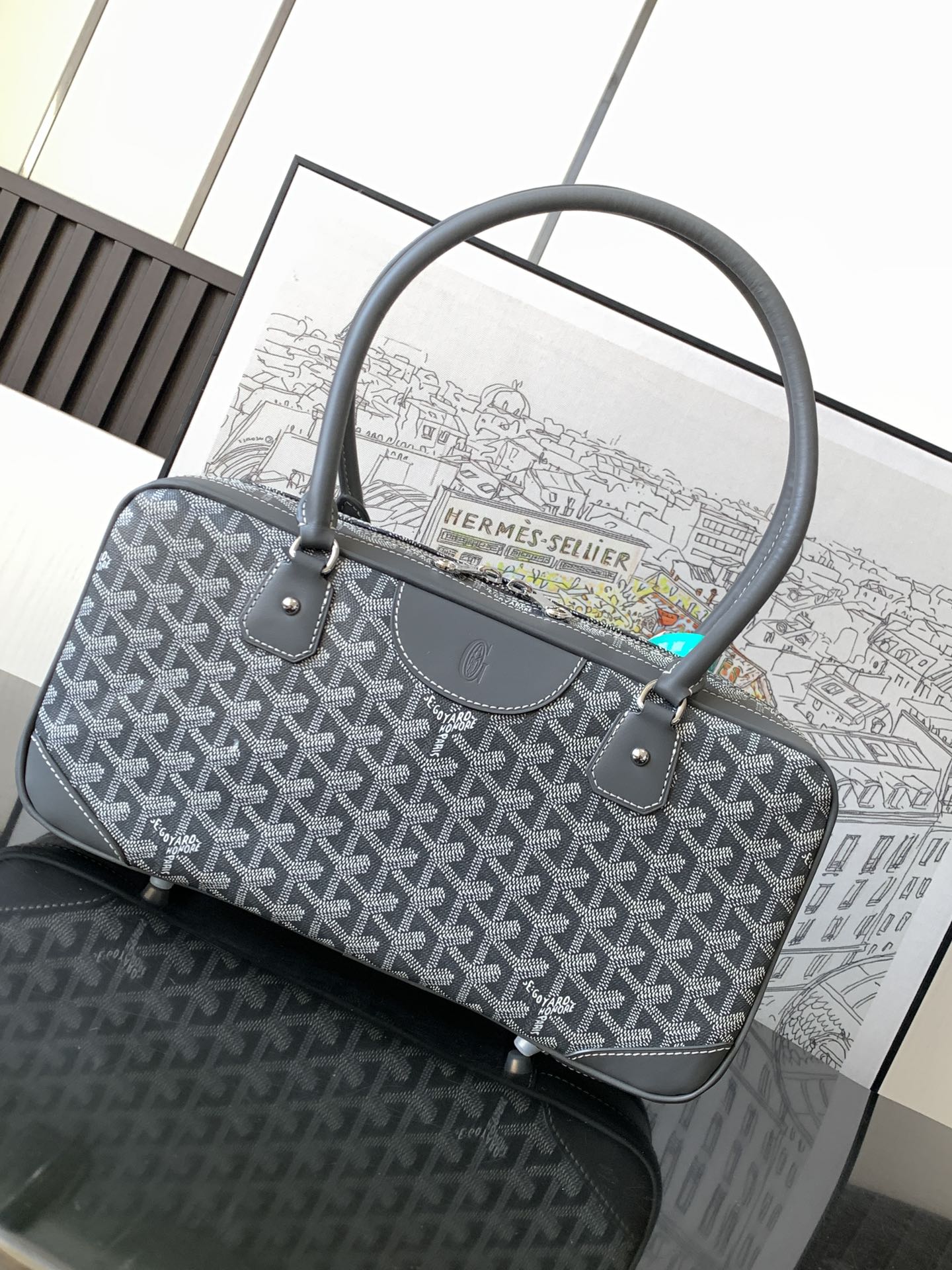 Goyard Vintage Bag Grey