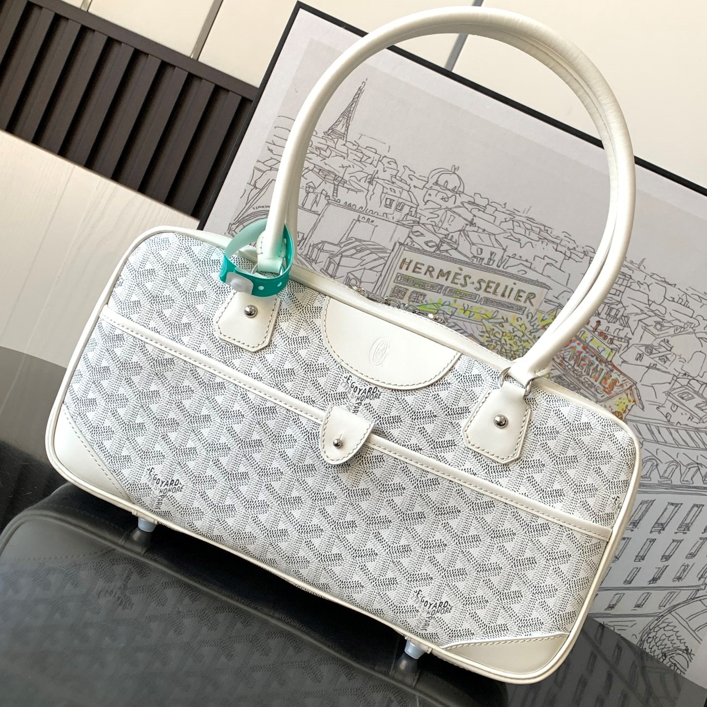 Goyard Vintage Bag White