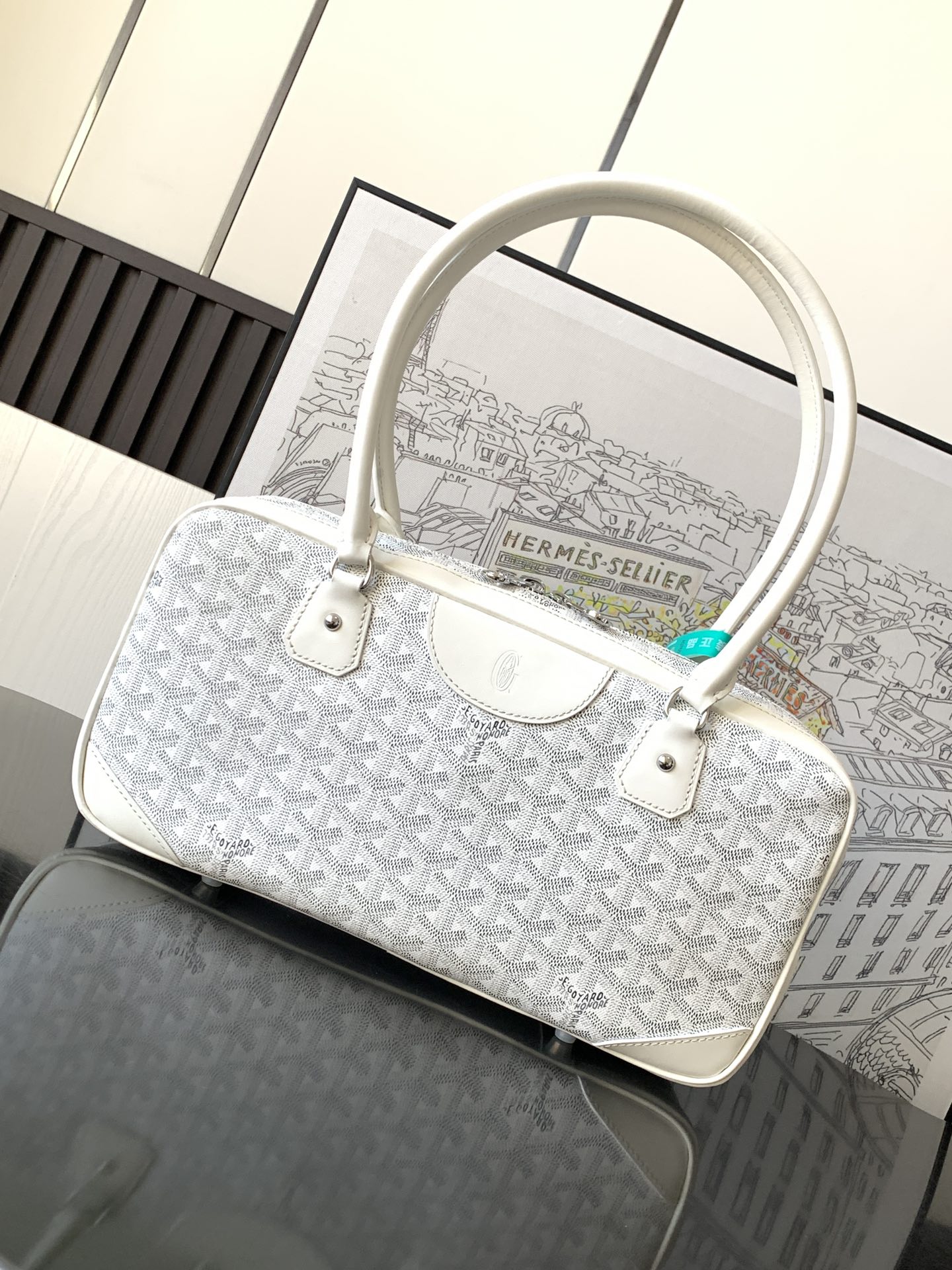 Goyard Vintage Bag White
