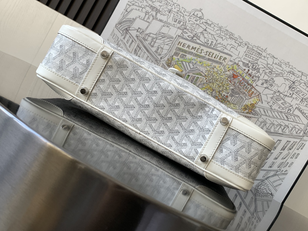 Goyard Vintage Bag White