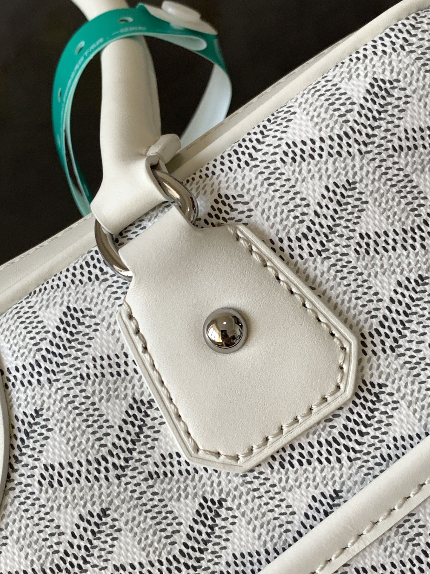 Goyard Vintage Bag White