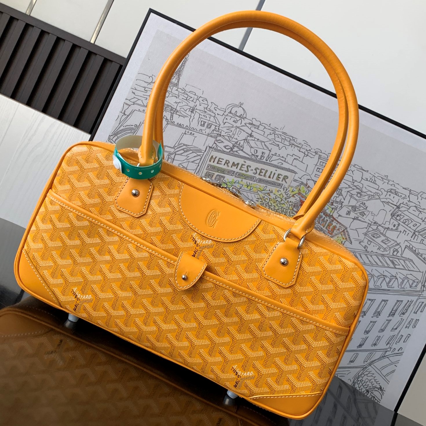 Goyard Vintage Bag Yellow
