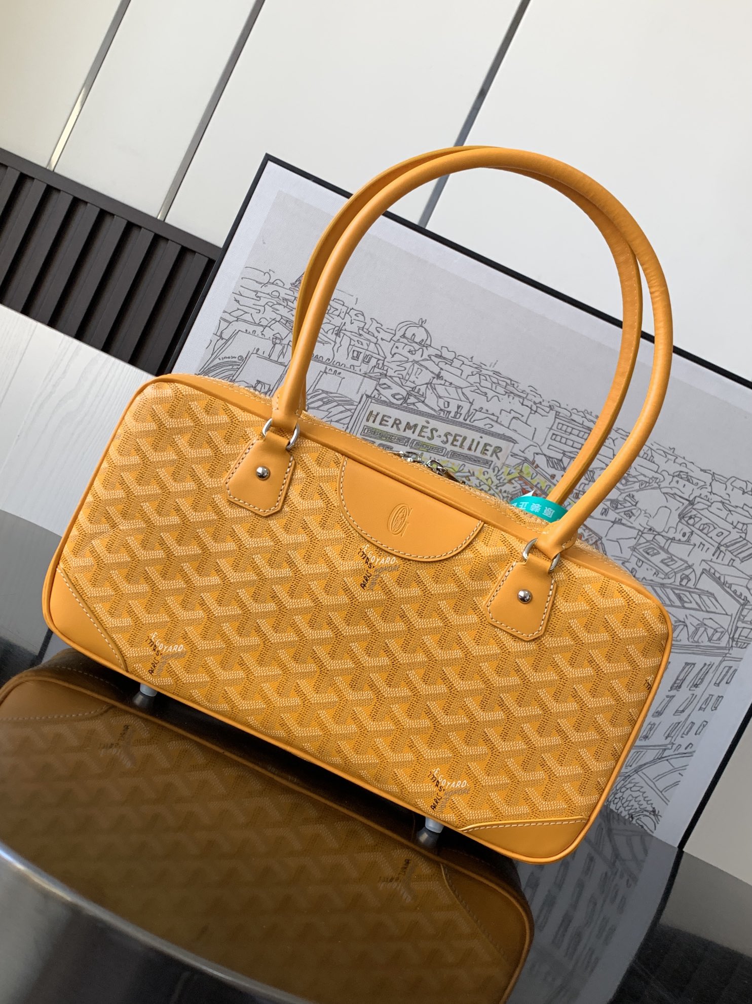 Goyard Vintage Bag Yellow