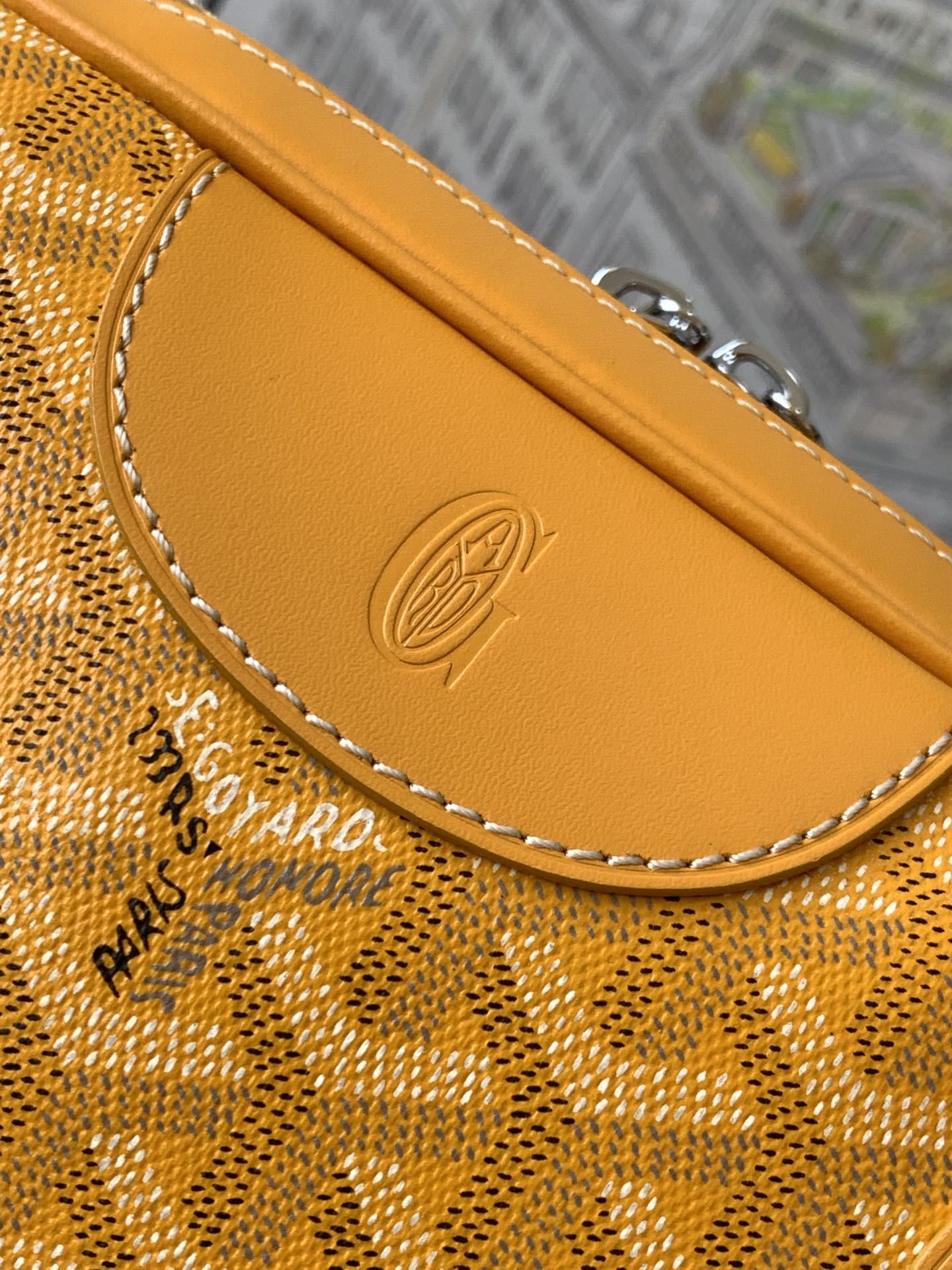 Goyard Vintage Bag Yellow
