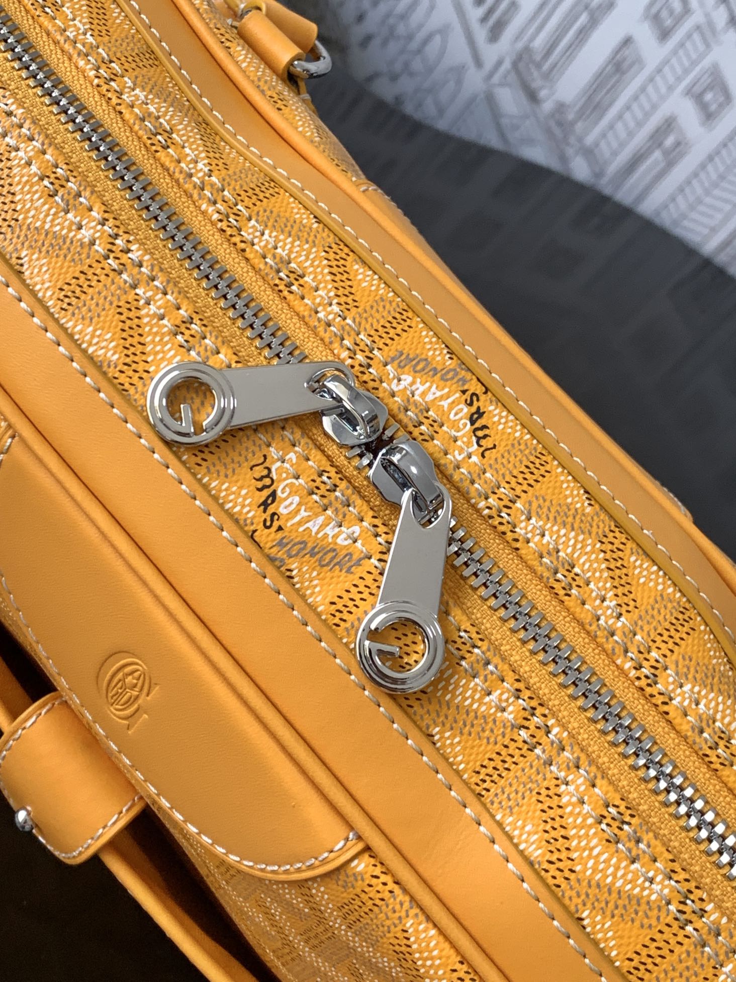 Goyard Vintage Bag Yellow