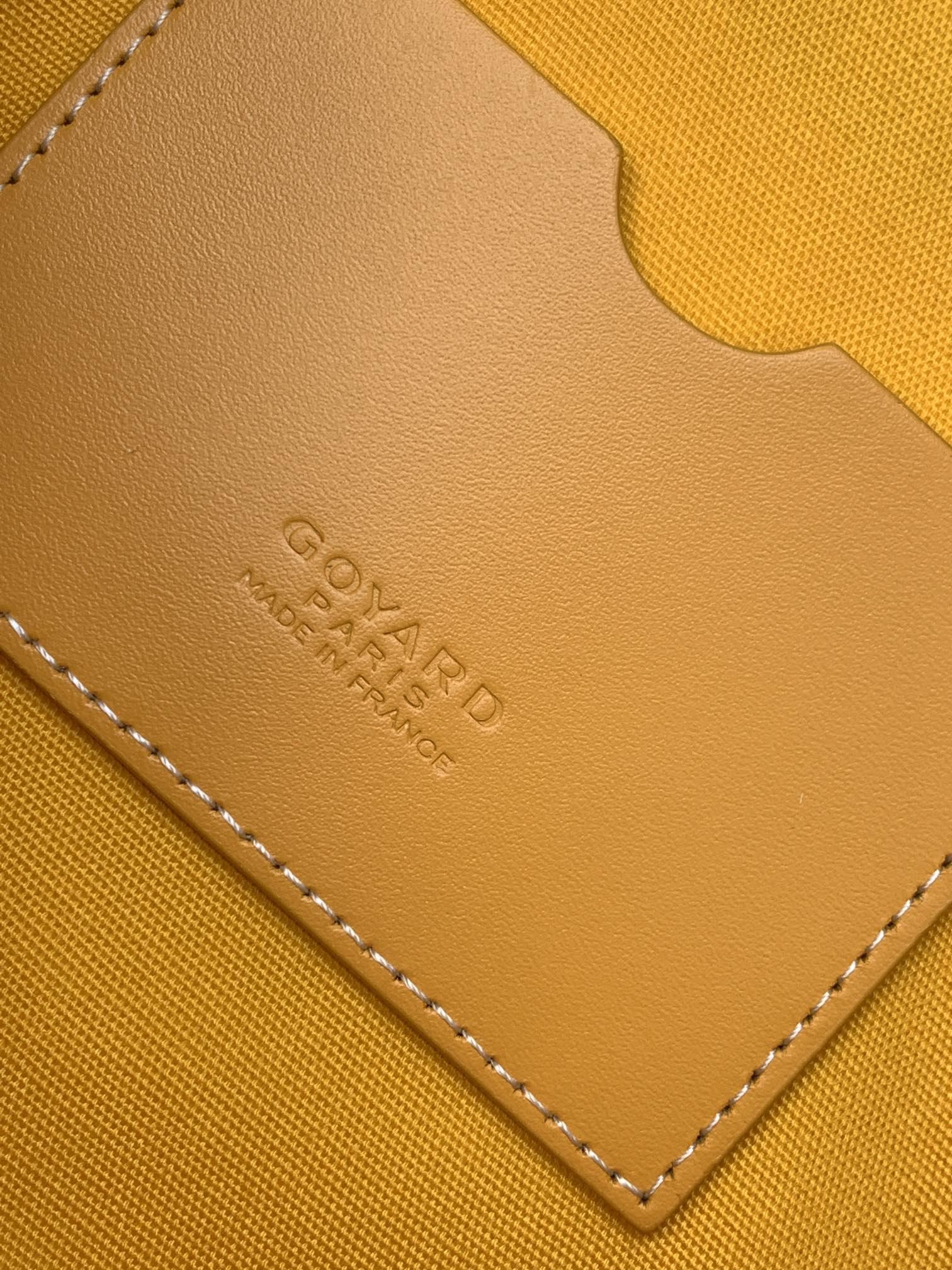 Goyard Vintage Bag Yellow