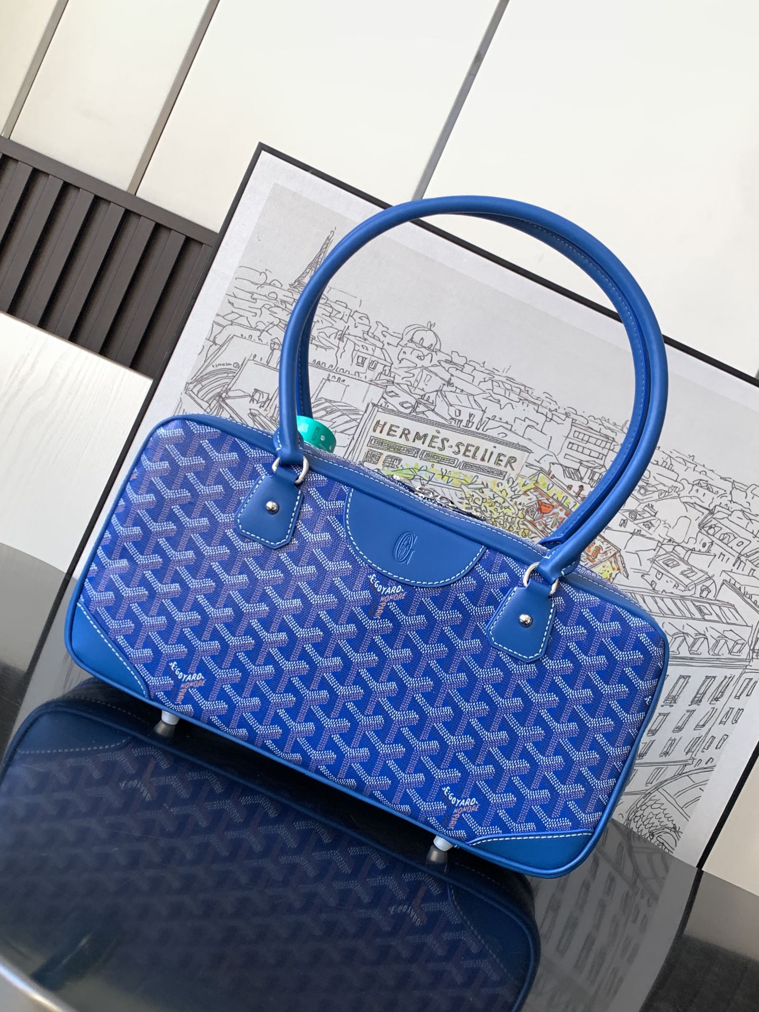 Goyard Vintage Bag Blue