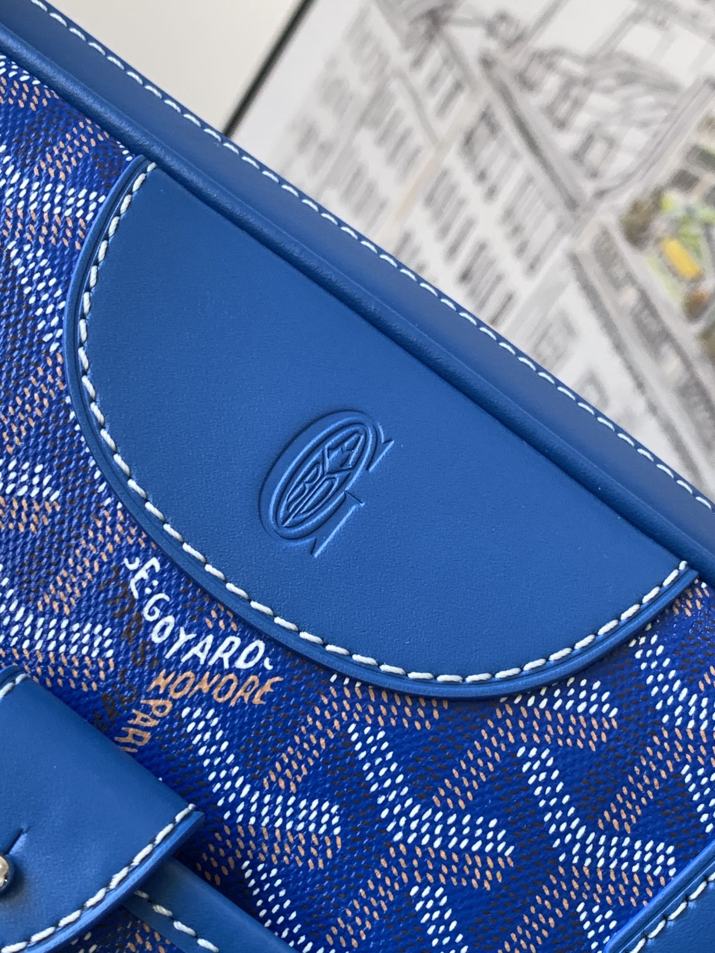 Goyard Vintage Bag Blue