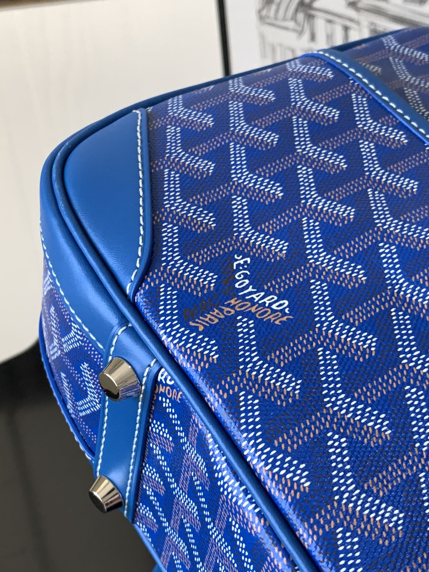Goyard Vintage Bag Blue