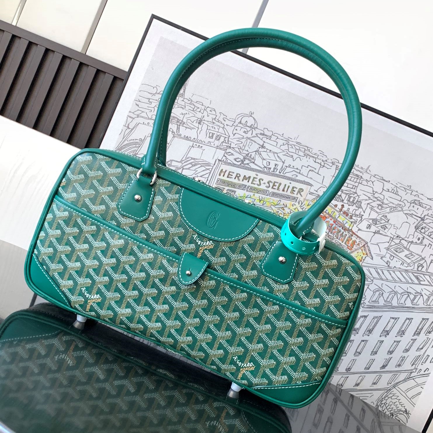 Goyard Vintage Bag Green