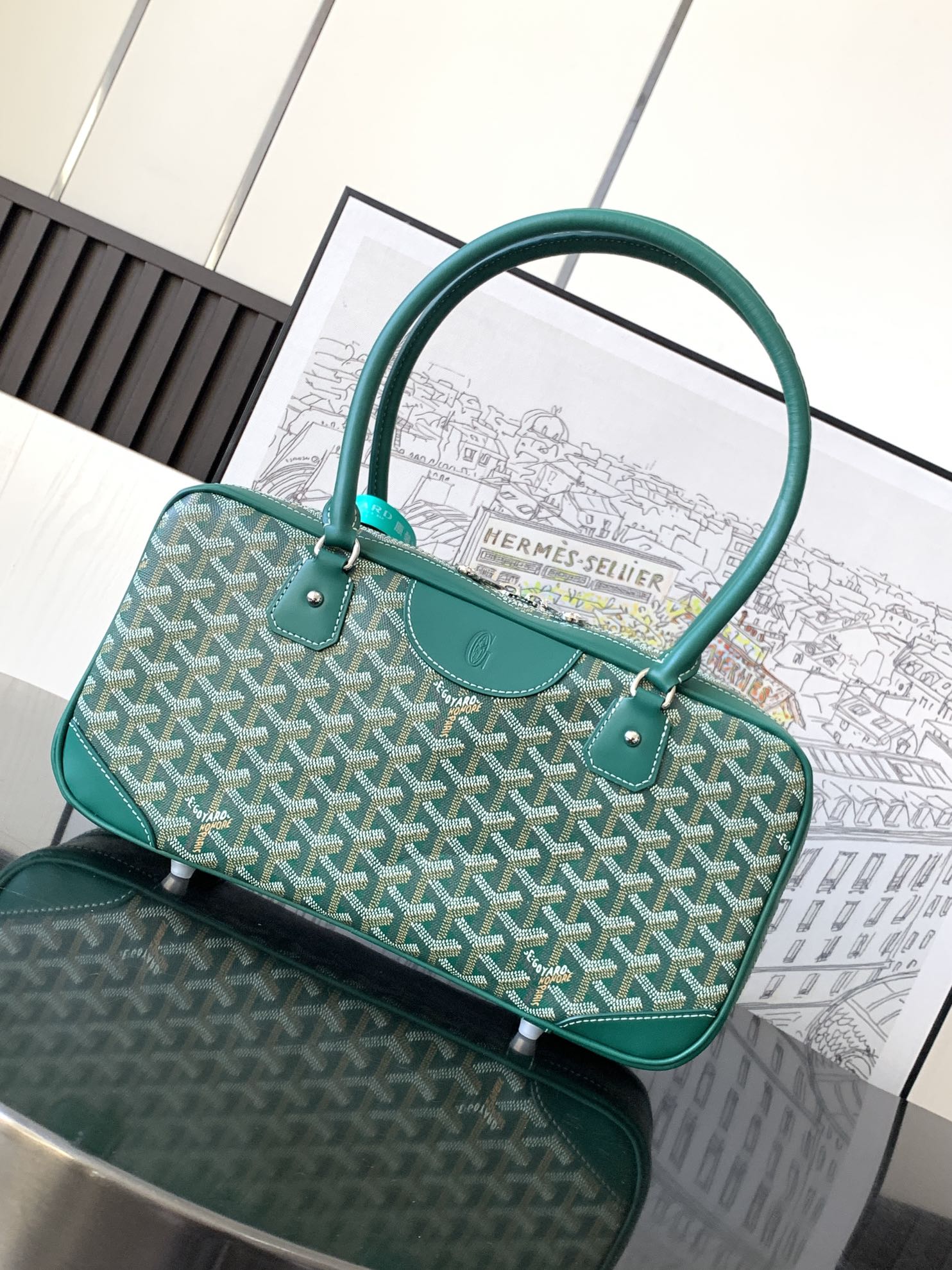 Goyard Vintage Bag Green
