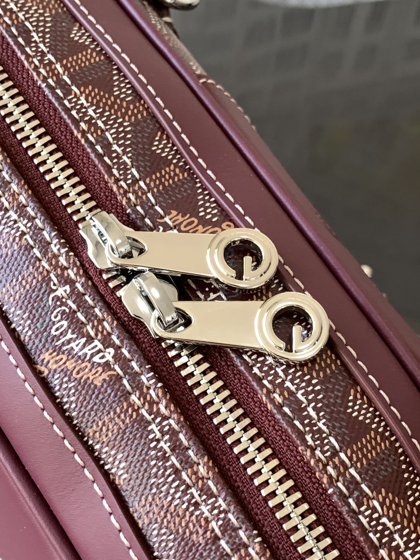 Goyard Vintage Bag Dark Red