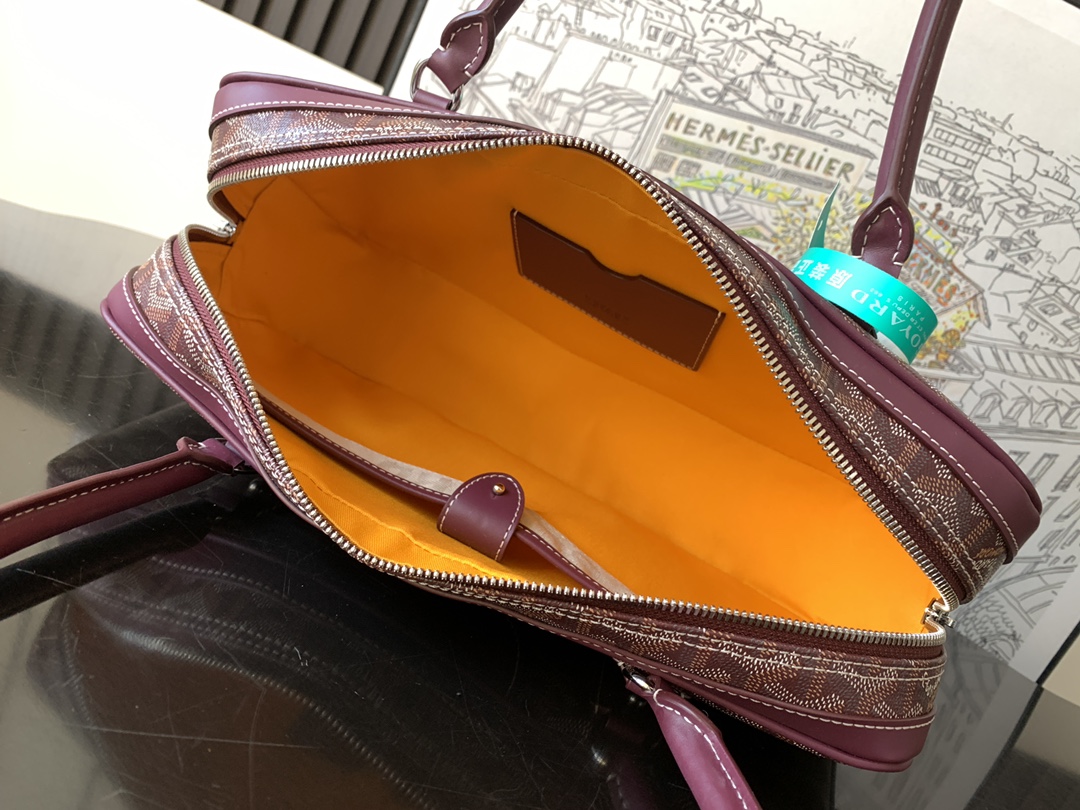 Goyard Vintage Bag Dark Red