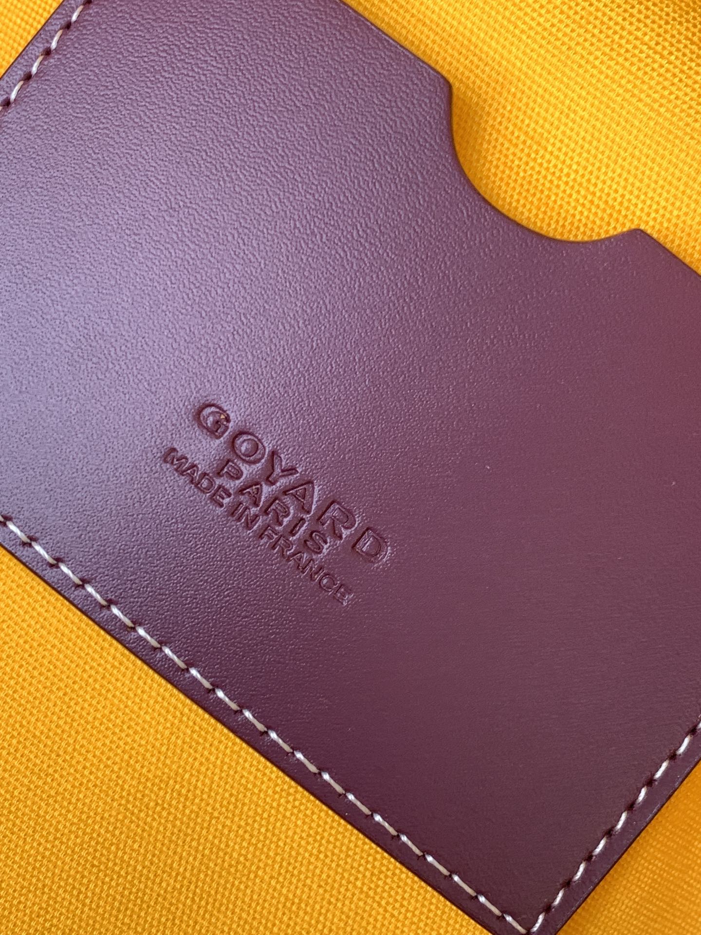 Goyard Vintage Bag Dark Red