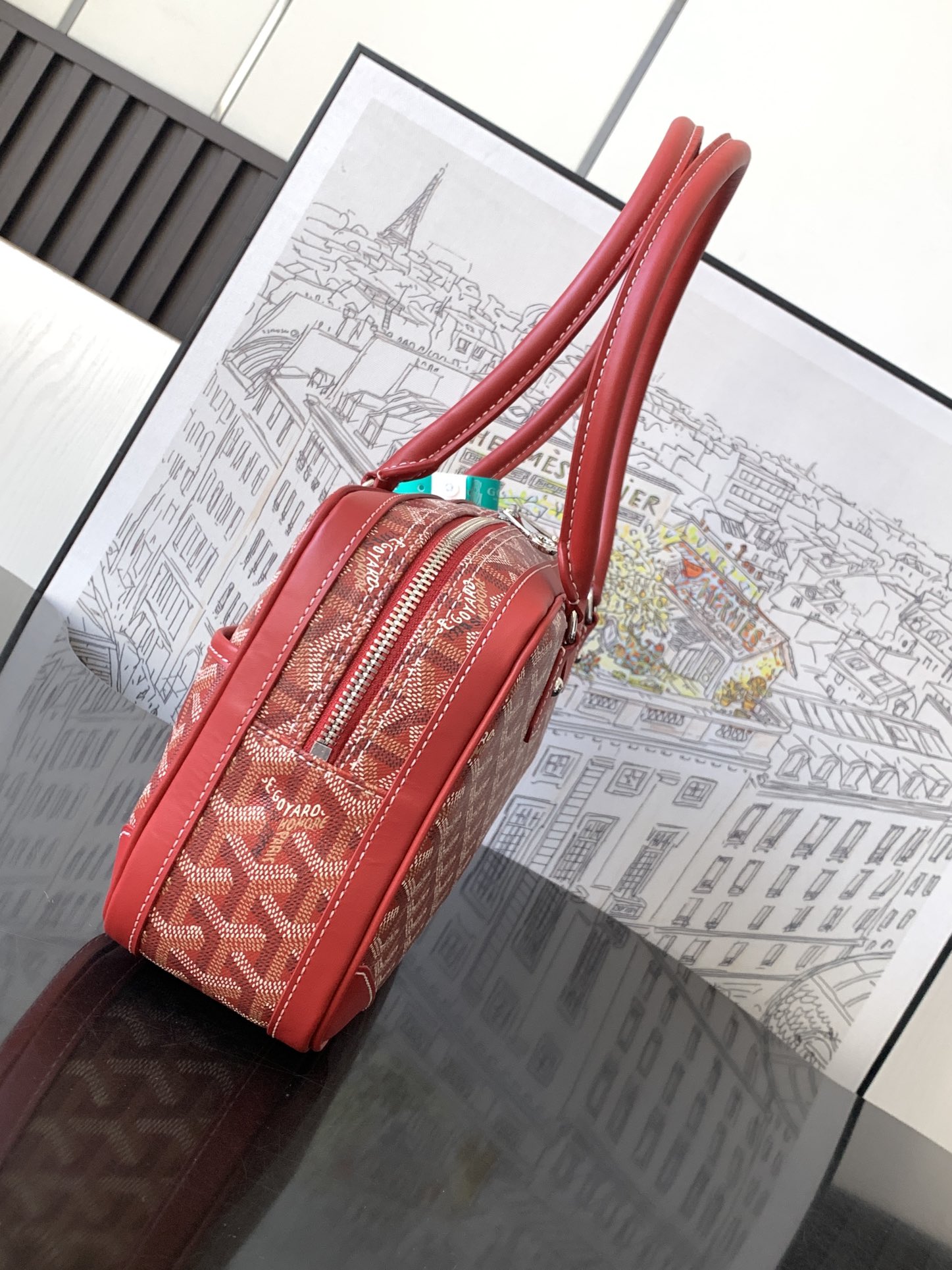 Goyard Vintage Bag Red