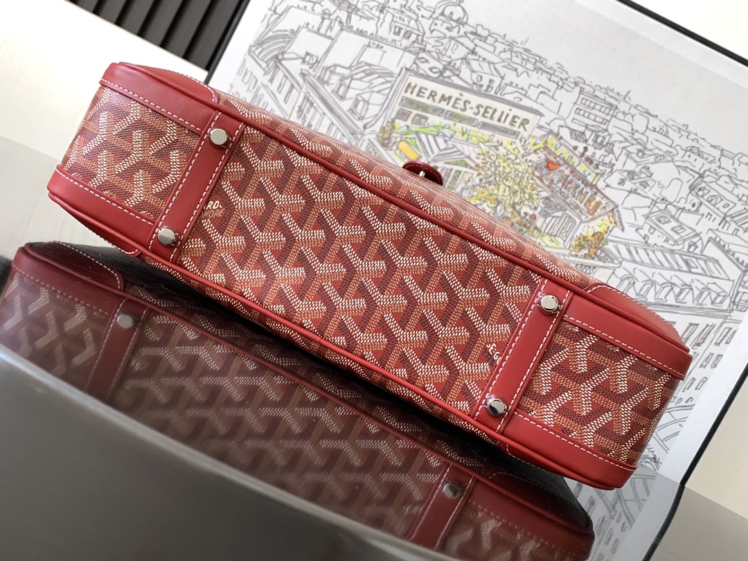 Goyard Vintage Bag Red