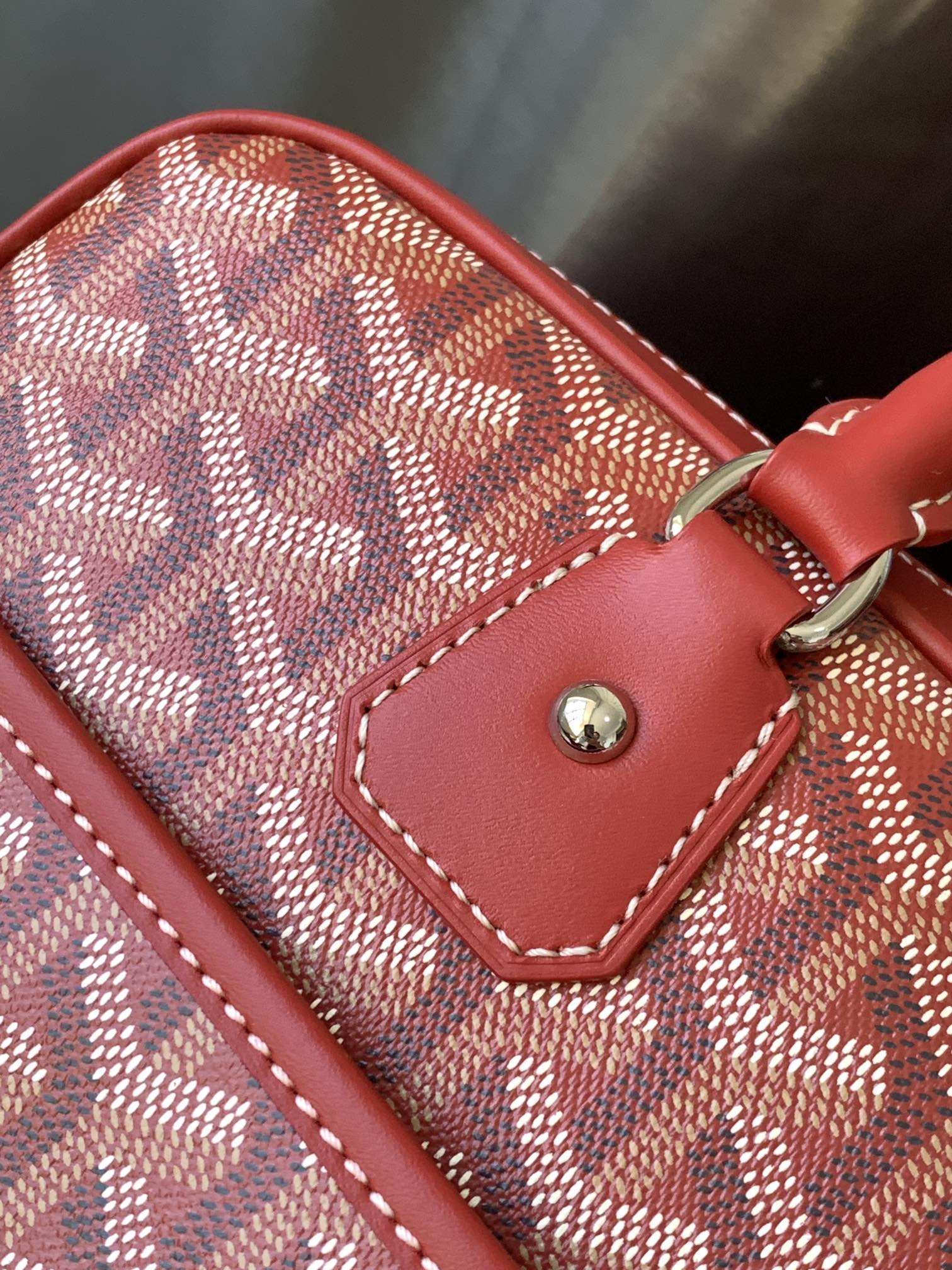 Goyard Vintage Bag Red
