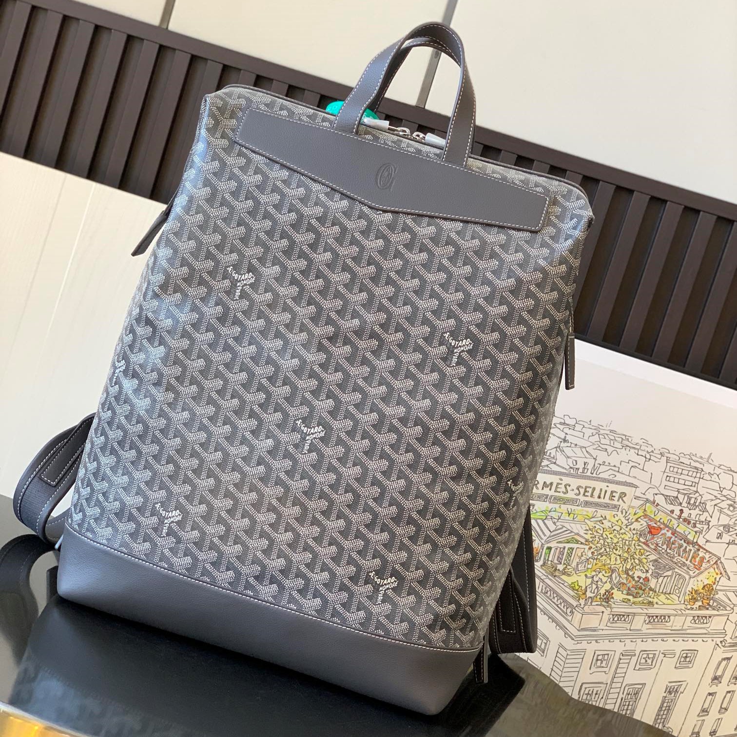 Goyard Backpack Grey