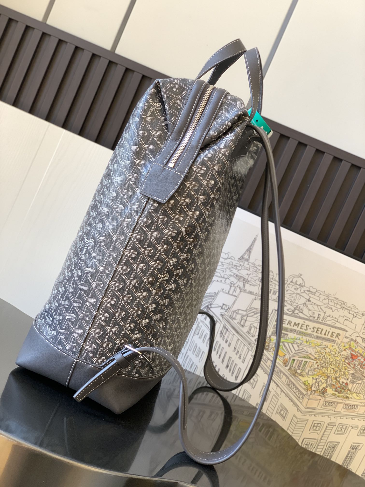 Goyard Backpack Grey