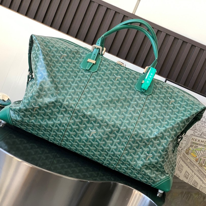 Goyard Luggage Bag Green