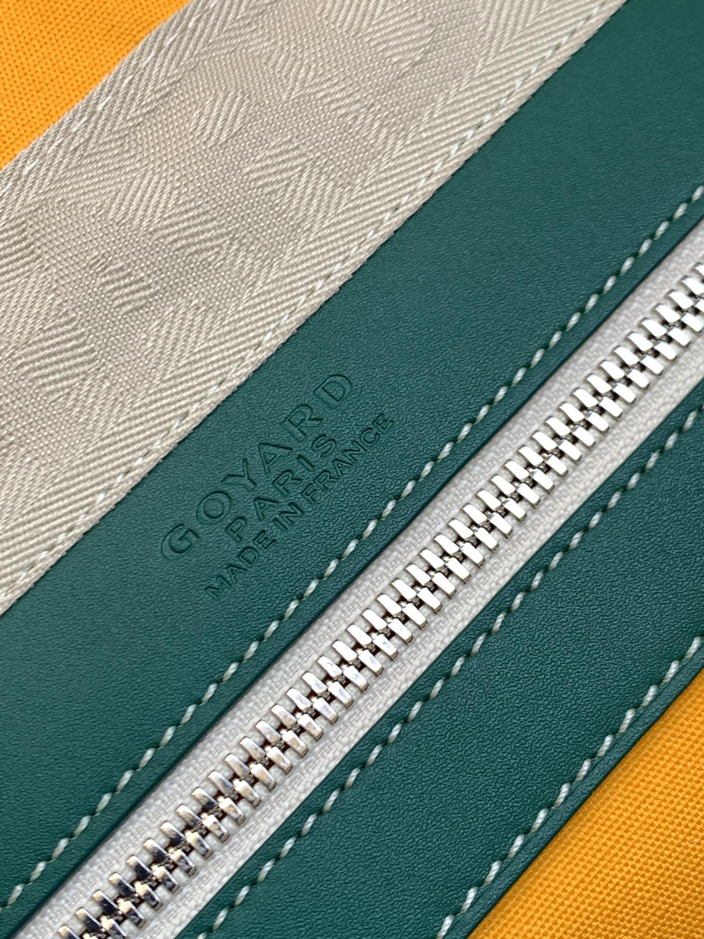 Goyard Luggage Bag Green