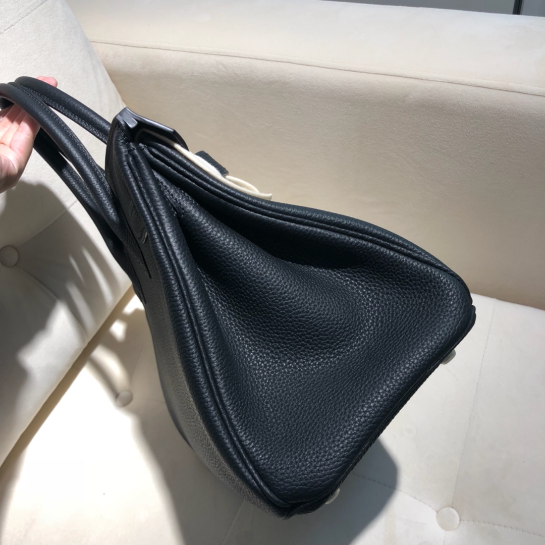 Epsom Bag Black and Silver