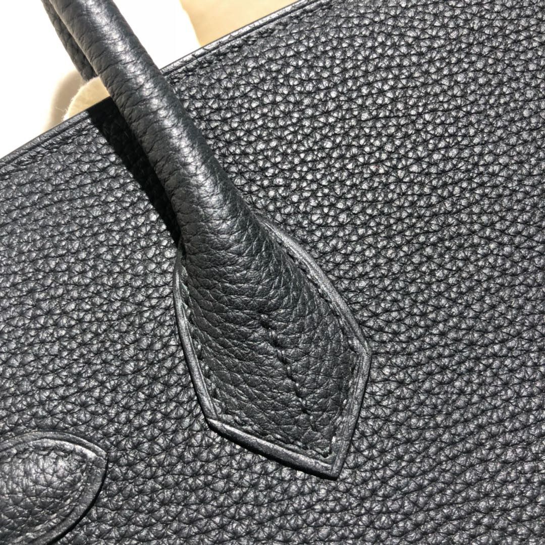 Epsom Bag Black and Silver