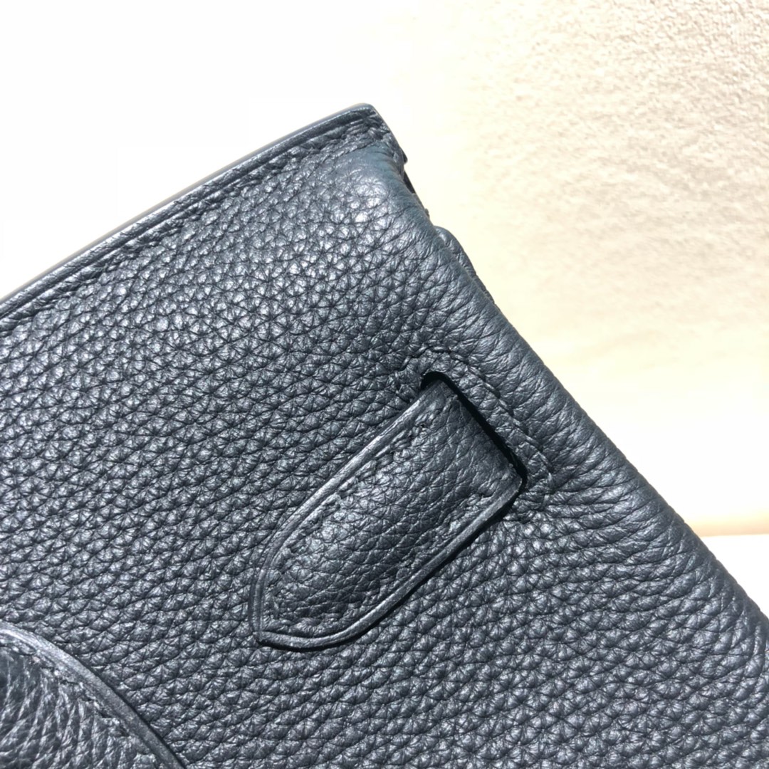 Epsom Bag Black and Silver