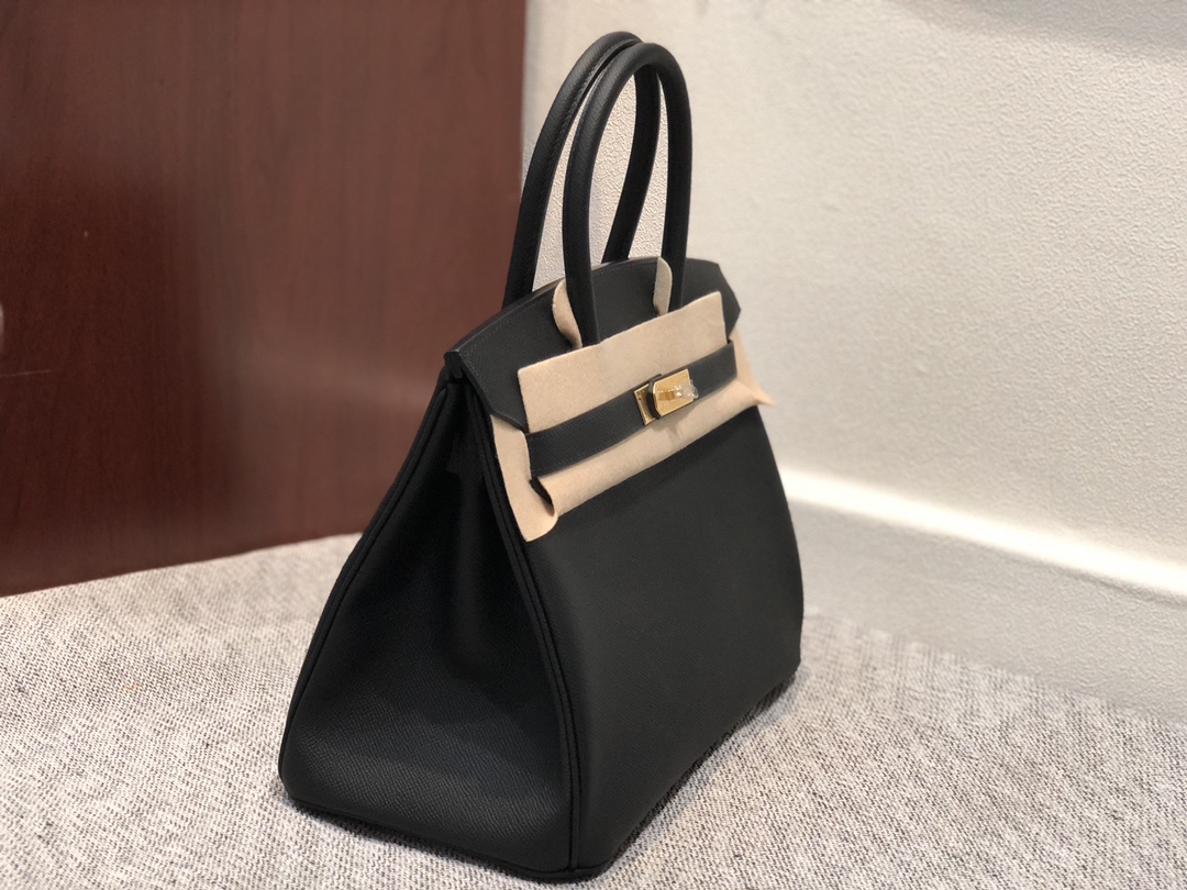 Epsom Bag Black and Gold