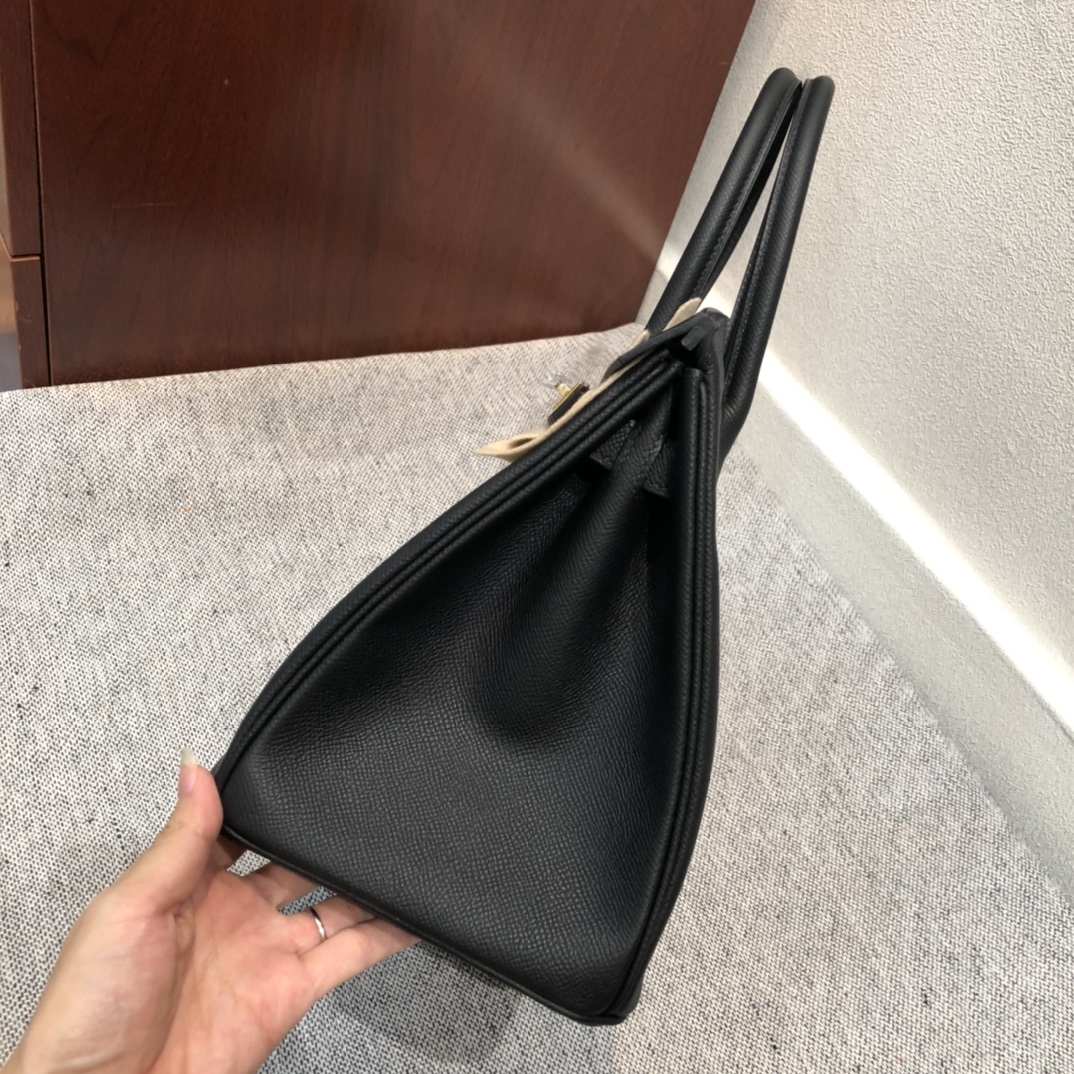 Epsom Bag Black and Gold