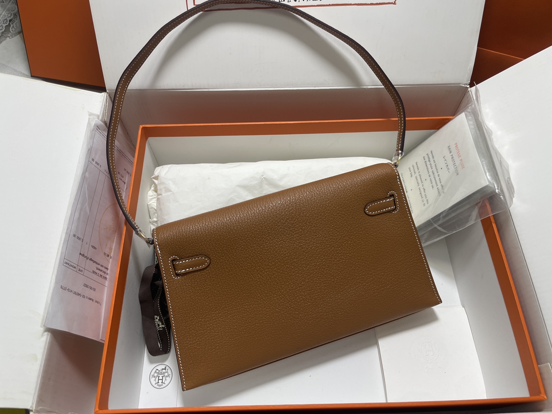 Kelly Elan Bag Brown Gold