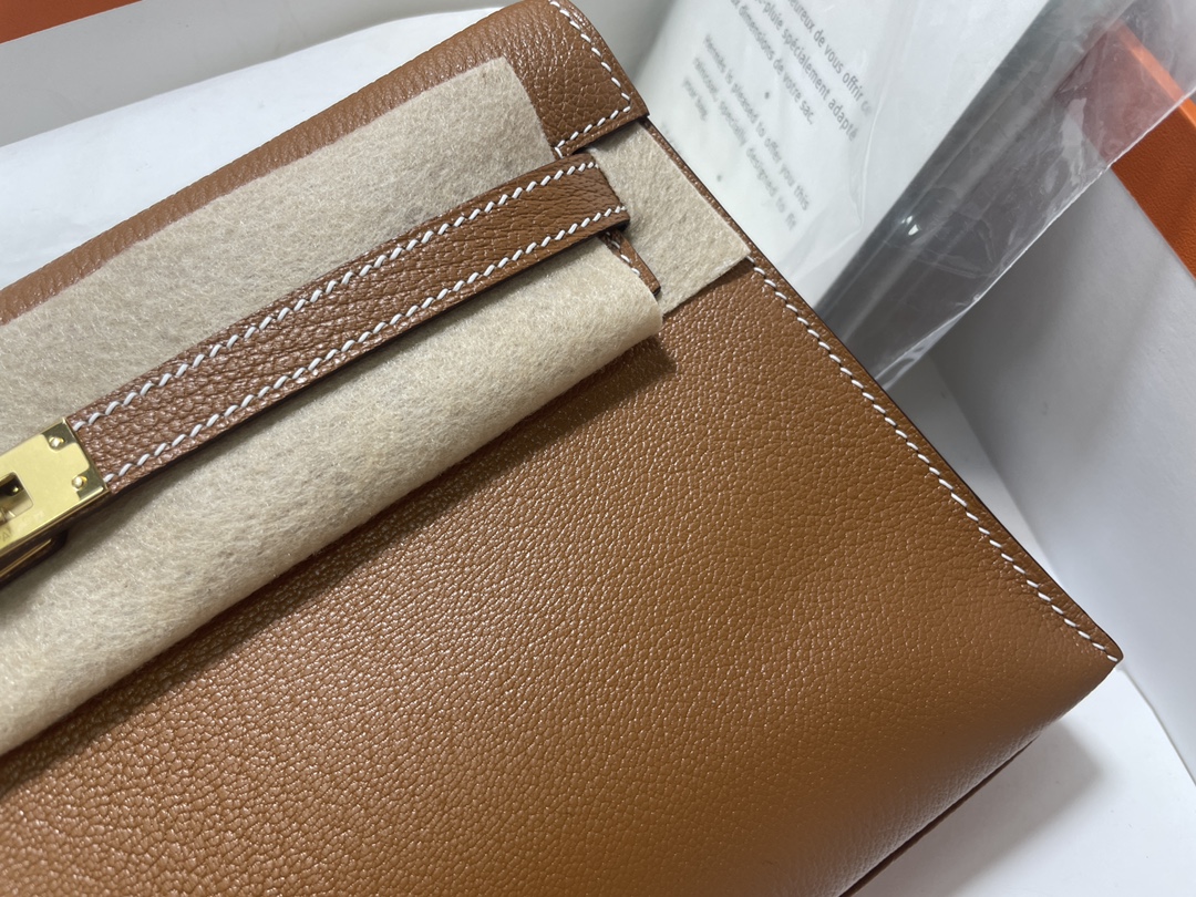 Kelly Elan Bag Brown Gold