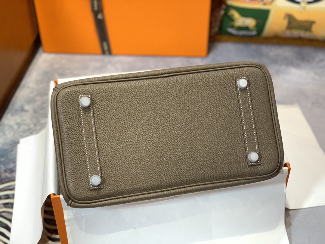 Brikin Bag Brown and Silver