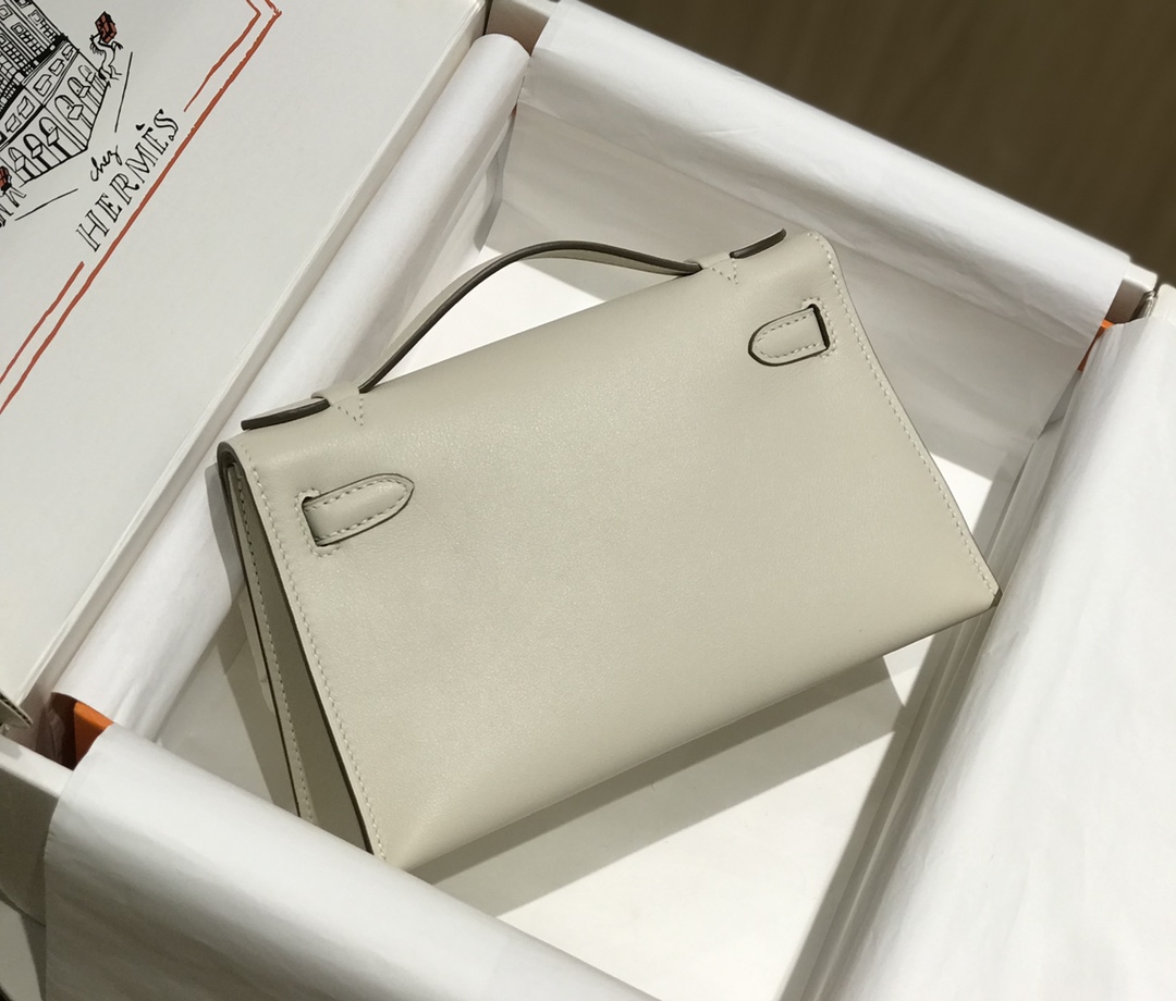 Mini Kelly Bag 2 White