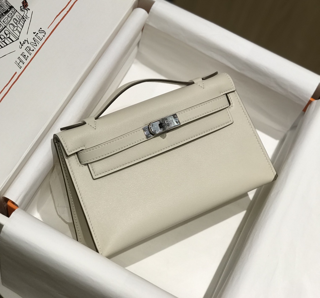Mini Kelly Bag 2 White
