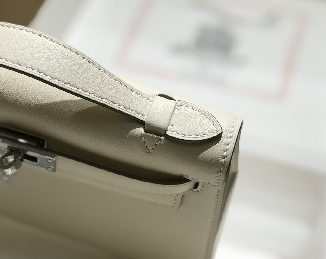 Mini Kelly Bag 2 White
