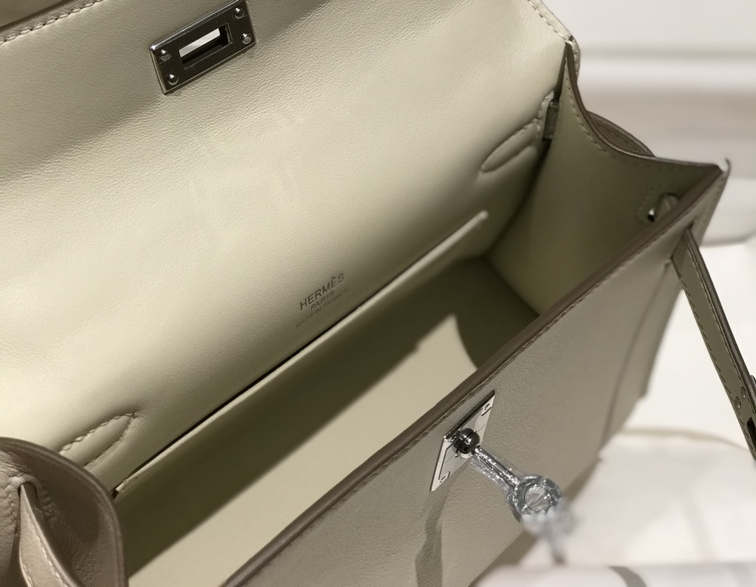 Mini Kelly Bag 2 White