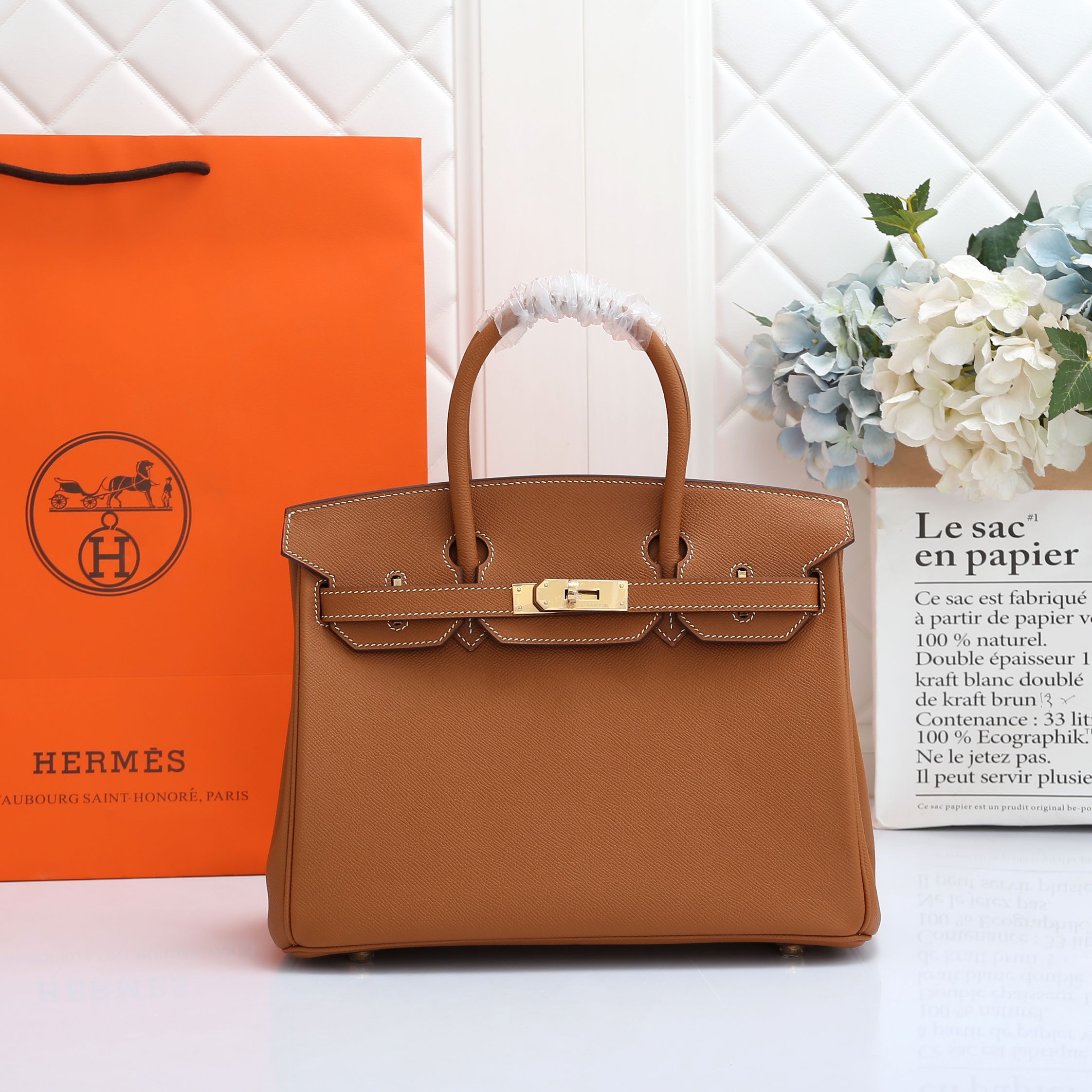 Birkin Bag 3 Brown