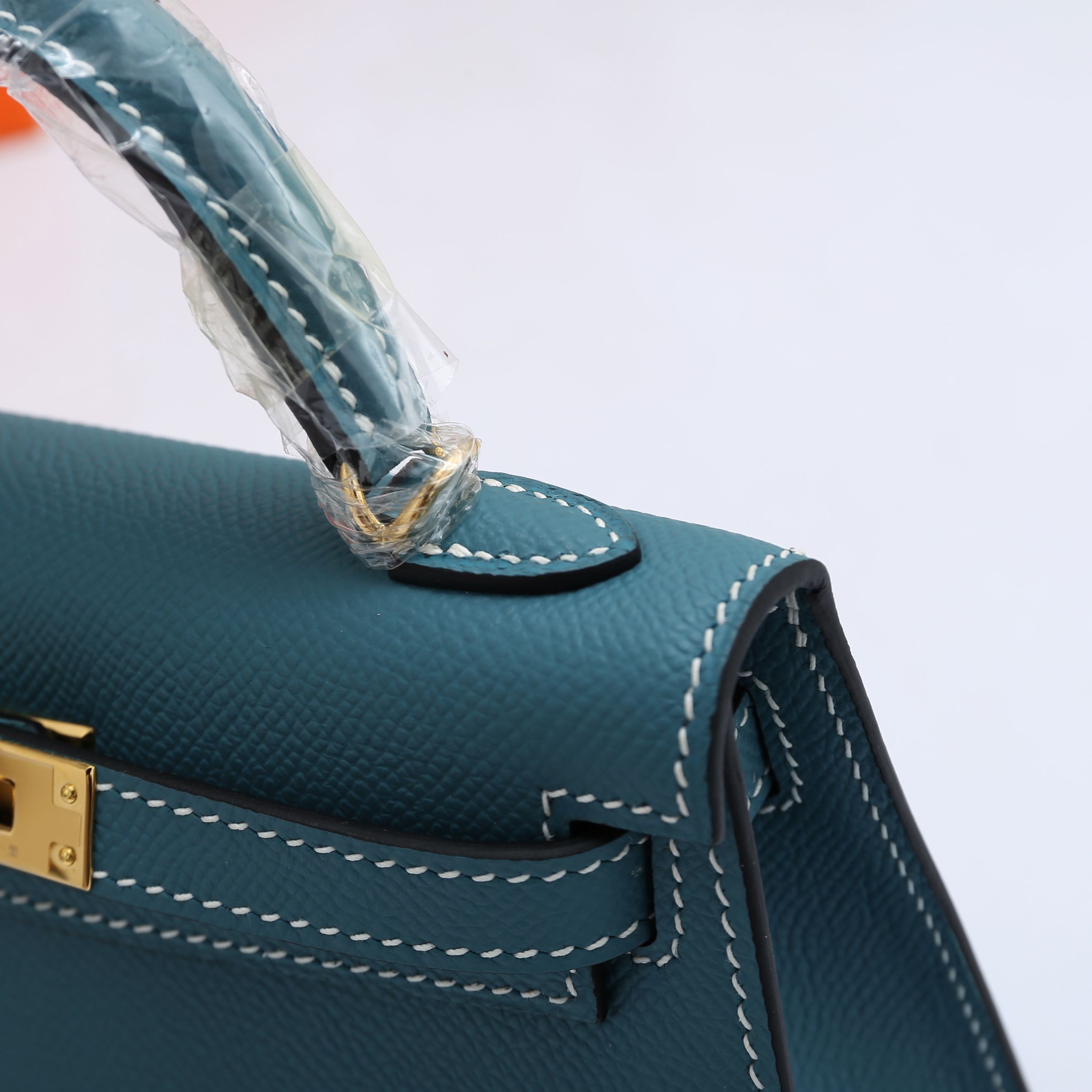 Birkin Bag 3 Blue 19CM