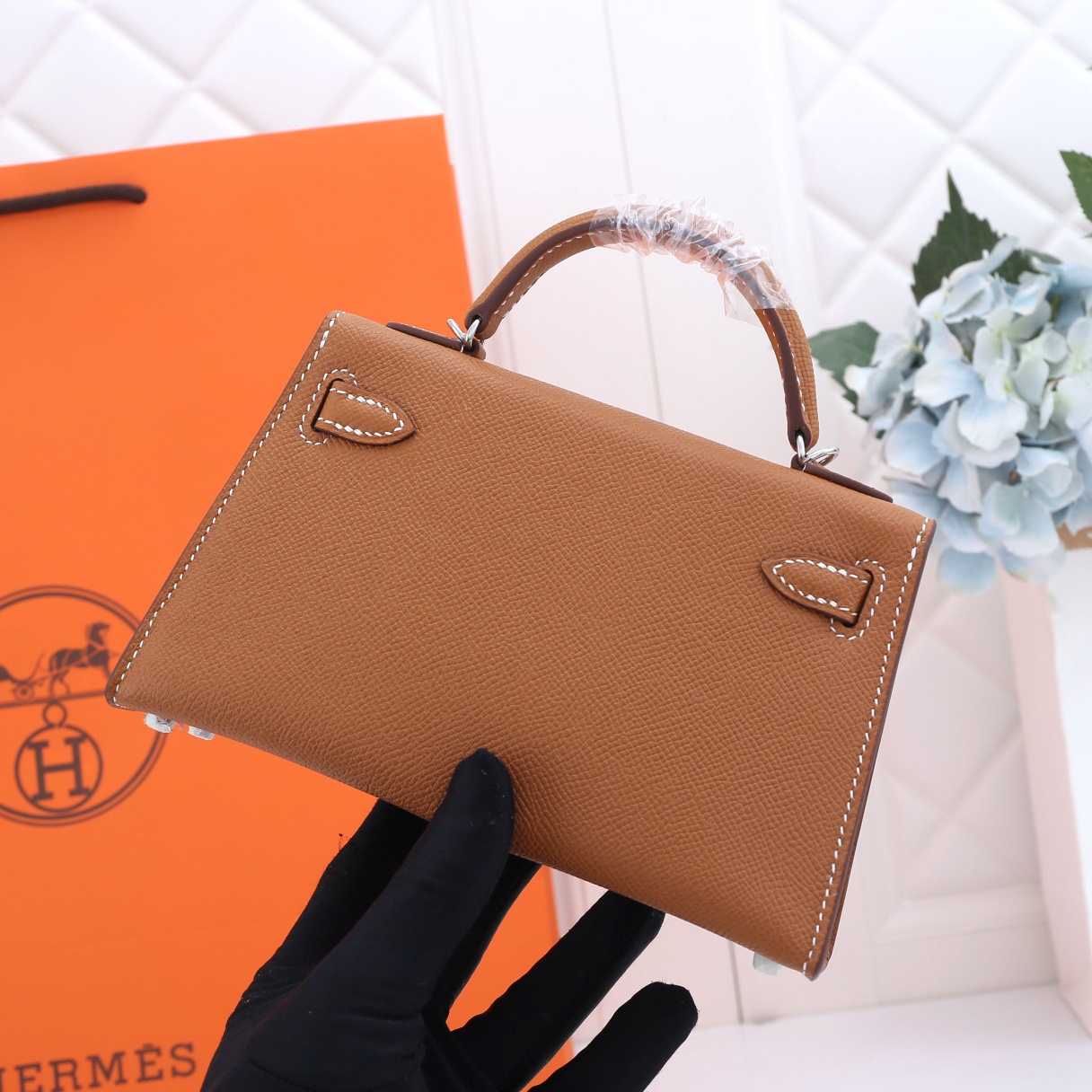 Birkin Bag 3 Brown 19CM