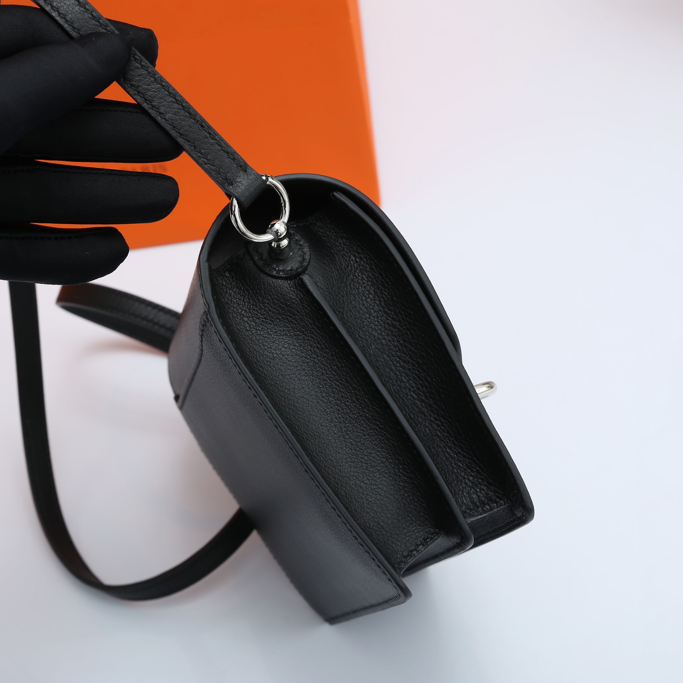 Roulis Bag Black Silver 19CM