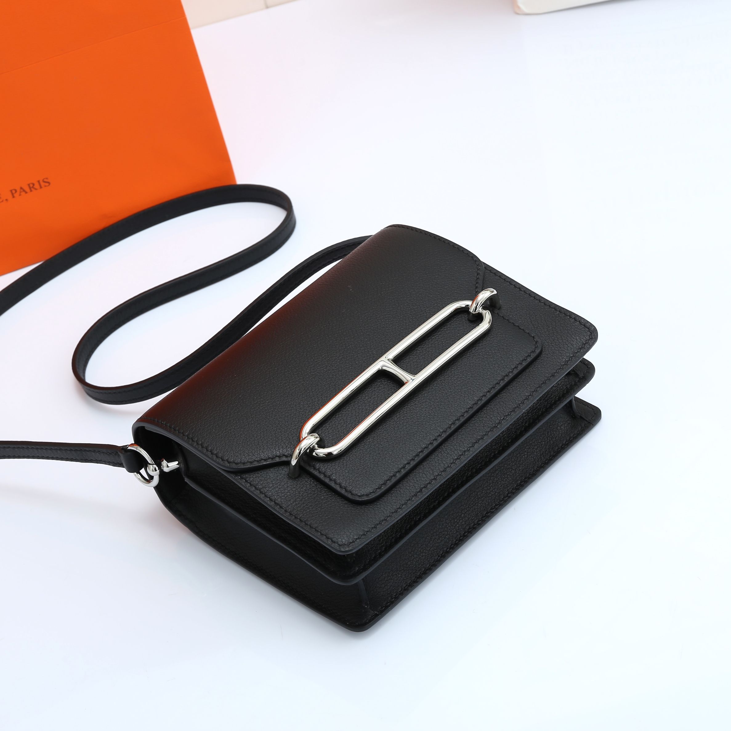 Roulis Bag Black Silver 19CM
