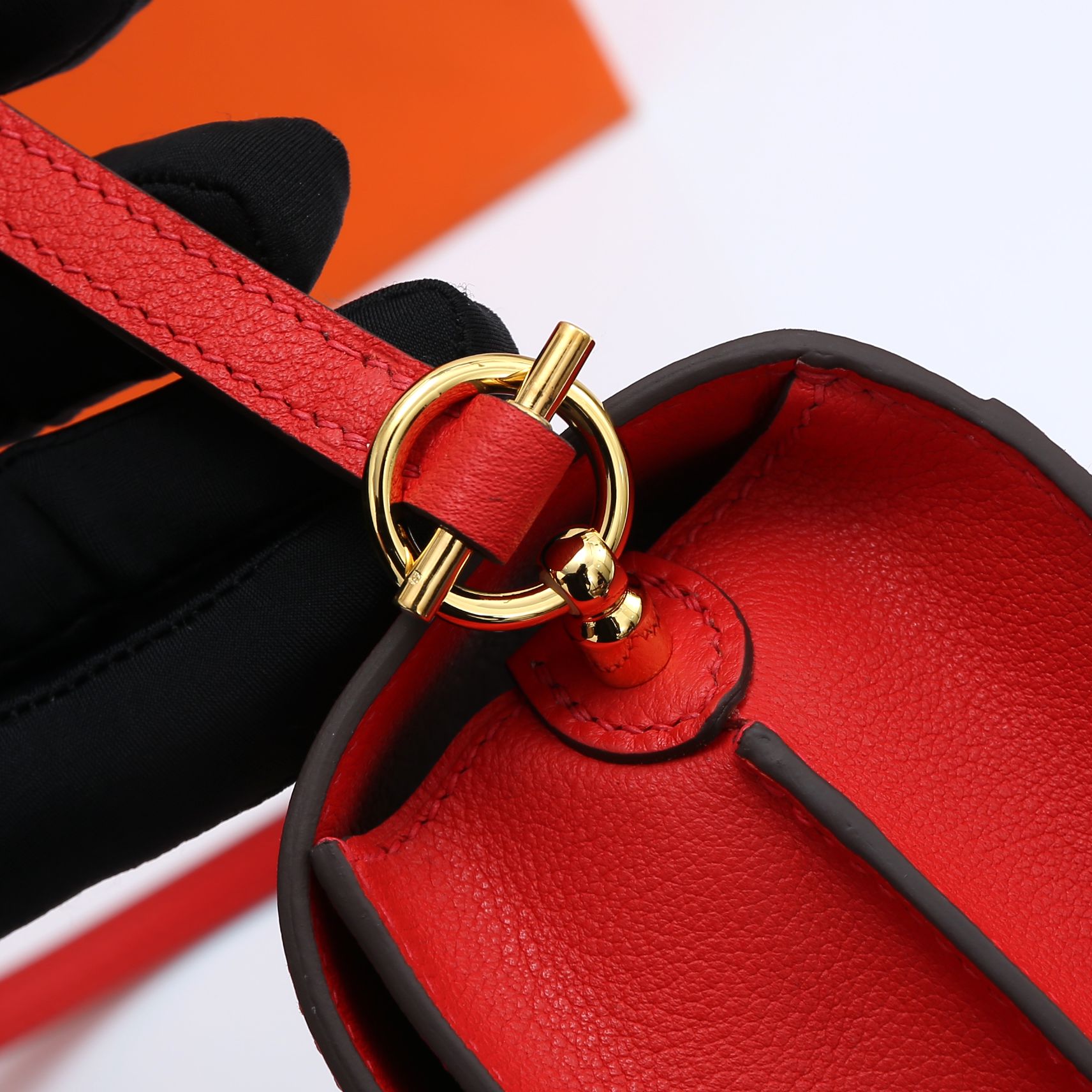 Roulis Bag Red Gold 19CM