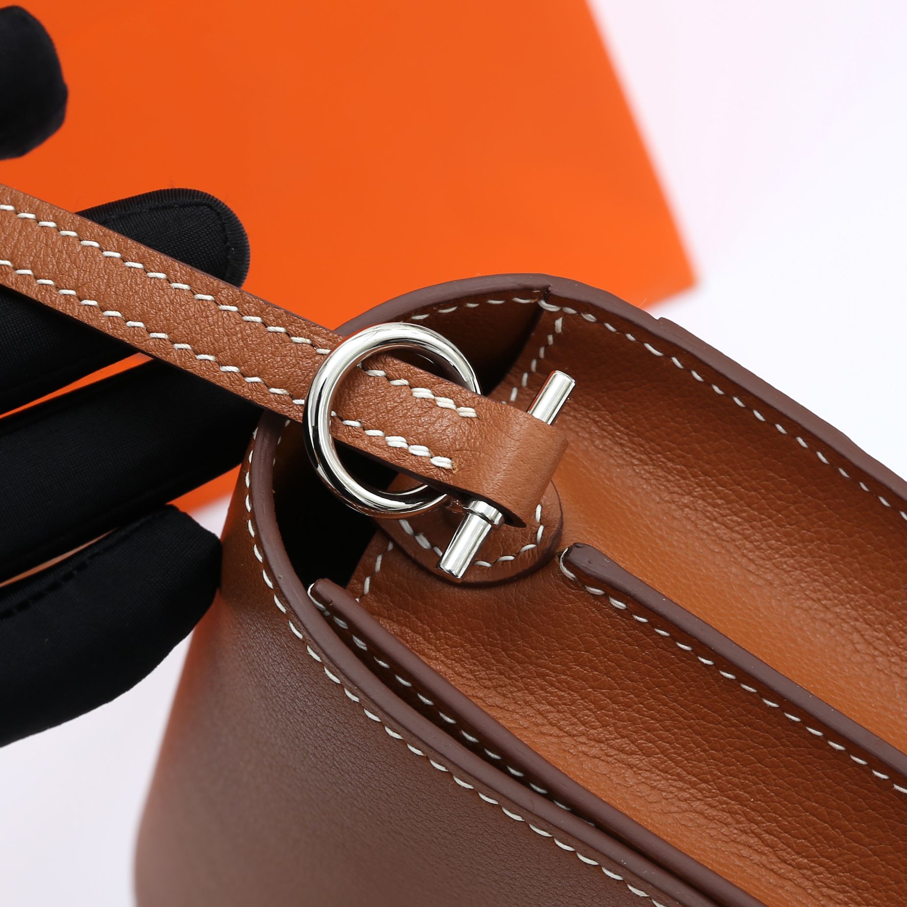 Roulis Bag Brown Silver 19CM