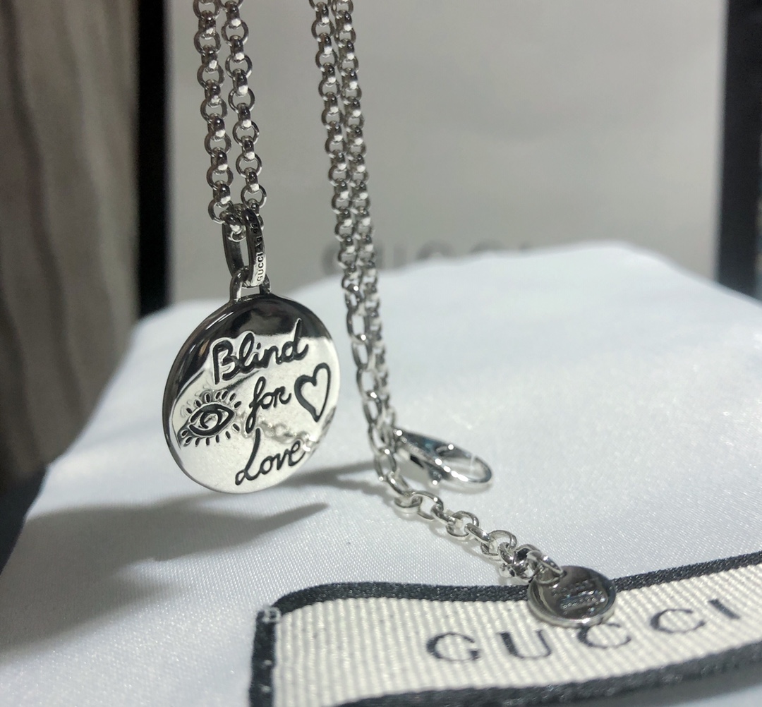 Blind for Love Necklace