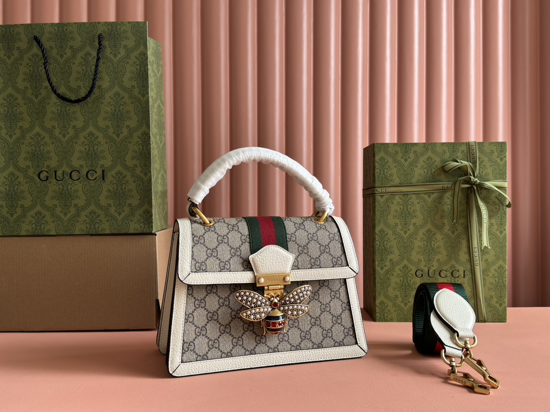 QueenMargaret Bag White